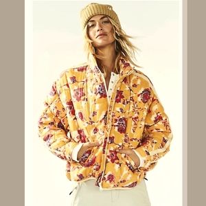 Free People Movement Printed Pippa Packable Puffer Jacket